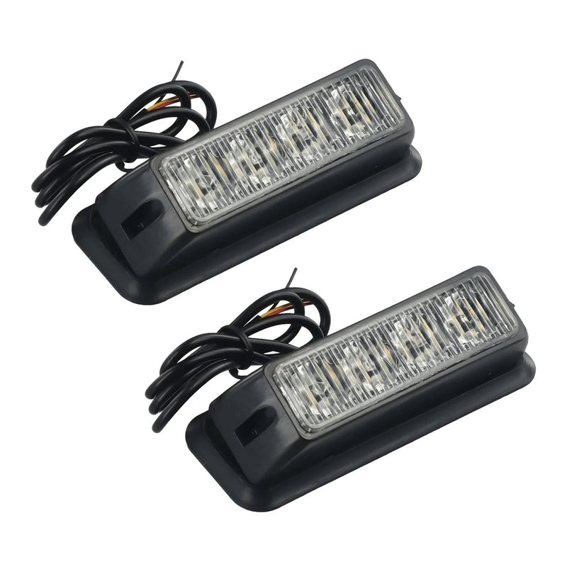 LED Car Light / Flash / Strobe Amber-Light DC12V