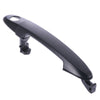 Hyundai Santa Fe Black Front Right Outer Door Handle with Keyhole (2005-2012)