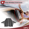 Toyota Corolla Hatchback 12 Pcs Carbon Fiber Door Pillar Trim (2019-2024)