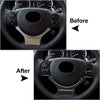 Lexus IS250 NX200 200t 300h Carbon Fiber 4x Steering Wheel Cover Trim
