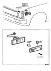 Toyota Hilux RN30 LN40 (1978-1983) -  Lights Front Turn Signal Lamp