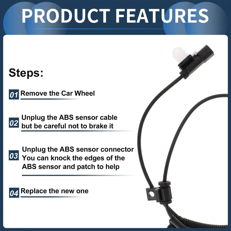 Ford F-150 ABS Wheel Speed Sensor (2015-2020)