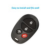 Toyota Aurion Kluger Remote Car Key with Battery 315 MHz (2006-2013)