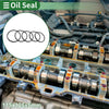 Oil Seal Rotary Shaft Seal 5 x 115x125x6mm NBR Black 5 Pcs