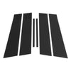 Chevy Cruze 6 Pcs Black Pillar Window Trim (2016 - 2019)