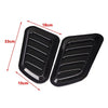 Make & Model White Vent Car Intake Scoop Air Flow Hood Decorative Cover