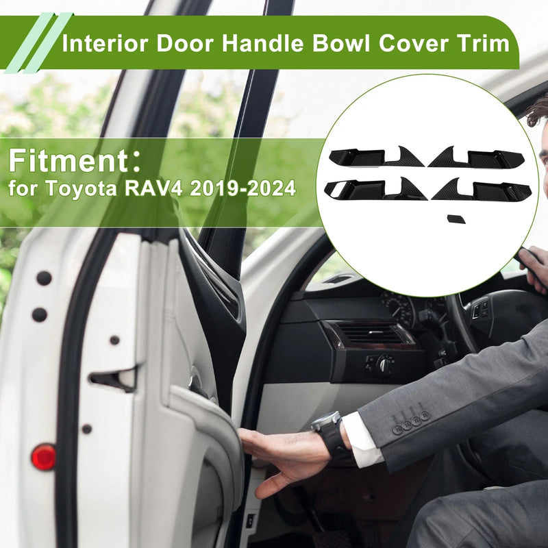 Toyota RAV4 Door Handle Bowl Cover Trim / ABS 1 Set (2019–2024)
