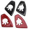 Audi TT TTRS Carbon Fiber Inner Door Lock Button Cover Trim (2008-2014)
