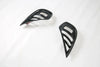 Toyota Highlander Carbon Fiber Front Fog Light Lamp Covers (2020-2023)