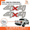 Ford Ranger Silver 4x4 Side Rear Decal Sticker (1998-2015)