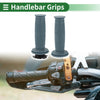 Motorcycle Handlebar Grips / 7/8" 22mm / Cover Kit TPU Gray Blue