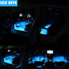 Car Interior Decoration Ice Blue LED Footwell Light Strip