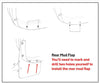 Suzuki Jimny 3-Door (2018-2025) 2 x Splash Guards Mud Flaps