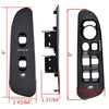 Dodge Ram 4PCS Power Window Door Switch Control Panel Bezel (2002-2010)