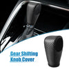 Honda HR-V PU Leather Carbon Fiber Gear Shifting Knob Cover (2016-2023)