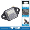 Ford E-150 E-250 6500K White LED License Plate Light (2003-2014)
