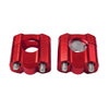 Dirt Pit Bike ATV Fat Bar Mount Clamps Risers Adaptor 7/8 to 1-1/8