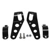 Motorcycle Fork Chopper Cafe Racer Black Headlight Mount Bracket 35mm-43mm
