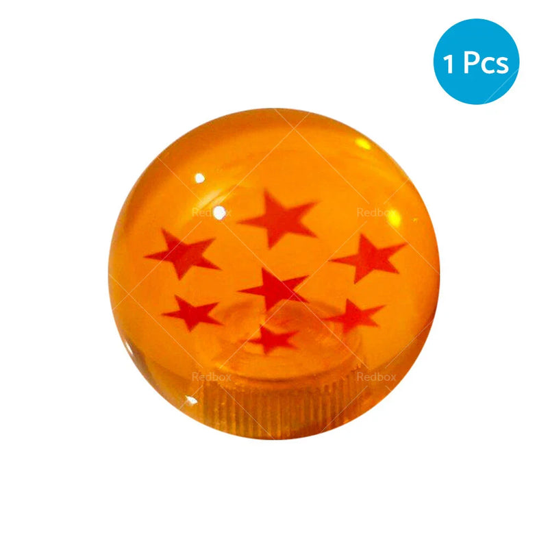 Manual Car 53mm Dragon Ball Z 7 Star Gear Shift Knob with 3 Adapters