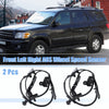 Toyota Sequoia Tundra 2 x Front LH RH ABS Wheel Speed Sensor