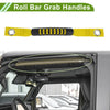 Jeep Wrangler (2018-2032) Black Yellow Roll Bar Grab Handles