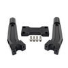 Harley 8.46" Black Pullback Handlebar Risers Clamp
