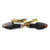 Mini 14 Black Universal LED Turn Signal Light Indicators (No Year Specified)