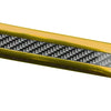 Car Carbon Fiber Look Door Sill Scuff Cover Protector