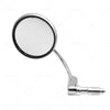 Motorcycle Chopper Racer Chrome Round Rearview Bar End Mirror