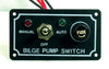 Boats Bilge Pump Switch Panel LED Light 12V Marine Control