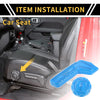 Jeep Gladiator JT (2018-2024) Light Blue Seat Adjustment Button Cover Trim