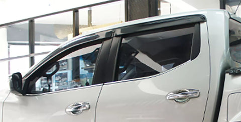4Dr Nissan Navara D23 Window Visors (2014-2024)