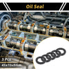 Oil Seal 45x70x8mm Seal Ring NBR Rubber 5 pcs