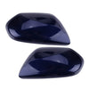 Toyota Camry Blue Outer Left Right Side Rearview Mirror Covers (2018-2023)