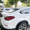 BMW X4 Black Rear Side Window Blinds Louver Cover Accessories (2014–2018)