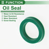 Make Model Oil Seal 5 x Rotary Shaft Seal TPU 16x22x4mm Green