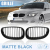 BMW E60 / E61 528i 535i 525i 530i 530xi 545i M5 Matte Black Grill (2003-2009)