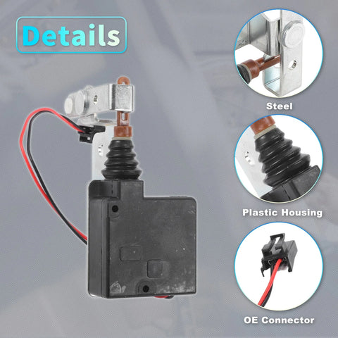 Chevrolet Astro Liftgate Door Lock Actuator Motor with Cable (1992-2005)