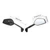 BMW F700GS F800GS F800R F850GS R1200GS R1250GS Side Rearview Mirrors