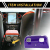 Jeep Wrangler JL JLU (2018-2024) Purple Rear Window Switch Panel Trim Cover