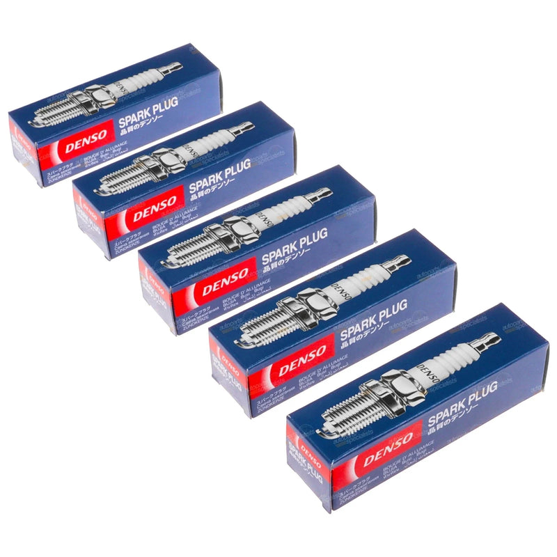 Audi 90 5 cyl 2.3L Set of 5  Nickel Spark Plugs (1987 - 1992)