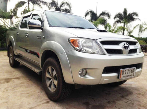 Toyota Hilux Vigo Fortuner Chrome Side Vent Door Cover Trim (2005-2012)