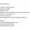 Yamaha FZX250 (91-92), FZ400 (97-98), XJR400 Clutch Cable (F2)