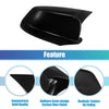 BMW 535i GT Door Wing Rearview Side Mirror Cover Cap Black (2011-2013)