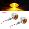 Motorcycle Indicator / Round / Orange Turn Signal Light