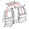 Toyota Dyna Toyoace Van 2001-2011 Back Door Weatherstrip Seal