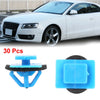 Hyundai Bumper Mudguard 30pcs Blue Plastic Rivet Fasteners