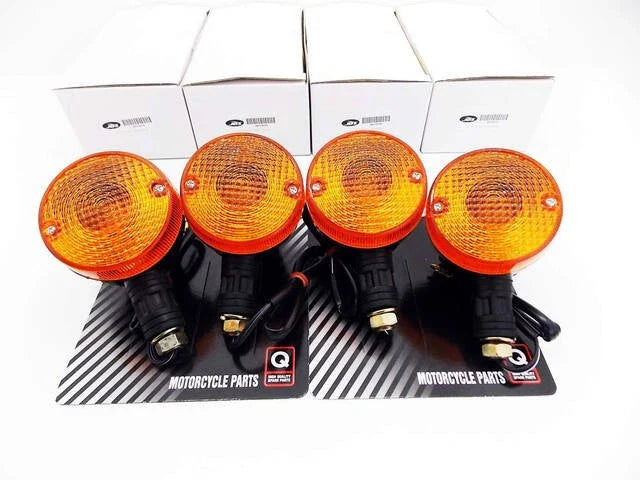 Suzuki DR400 4 x Turn Signal Indicator Blinker Assembly (1980)