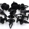 GMC Chevrolet Cadillac Buick 20 x Black Nylon Push Retainer Clips