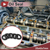 Make Model Rotary Shaft Seal 25x42x7mm Oil Seal Nitrile 70D Black 5 Pcs